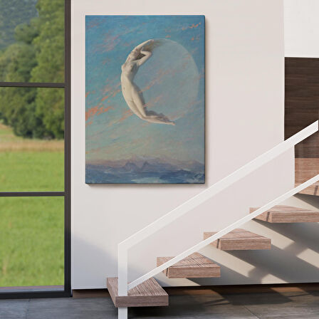 Fransız Ressam Albert Aublet’in “Selene” Adlı Tablosu-6345