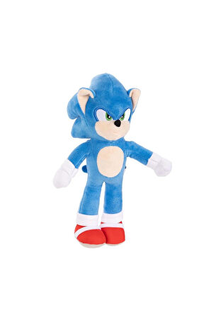 Sonic 3 Lüks Sonic Pelüş Figür 23 Cm Peluş Sonic Figür Oyuncak Sonic Hedgehog Orijinal