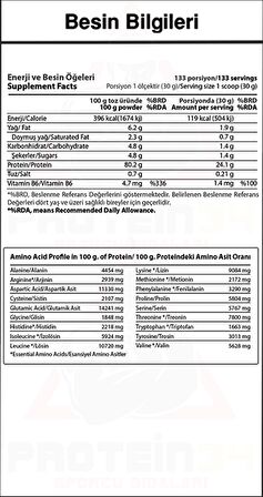 Hardline Whey 3 Matrix Protein Tozu 4000 Gr Çilekli 133 Porsiyon