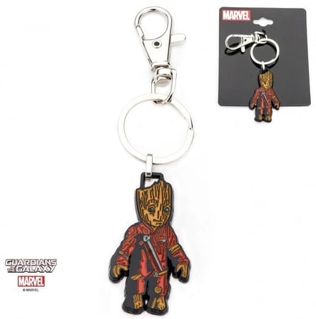 Body Vibe Marvel Guardians Of The Galaxy Baby Groot Paslanmaz Çelik Anahtarlık