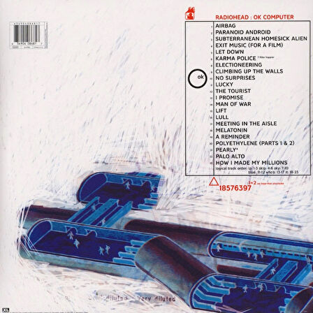 Radiohead - Oknotok 1997-2017 (Remastered) - Plak (3LP)