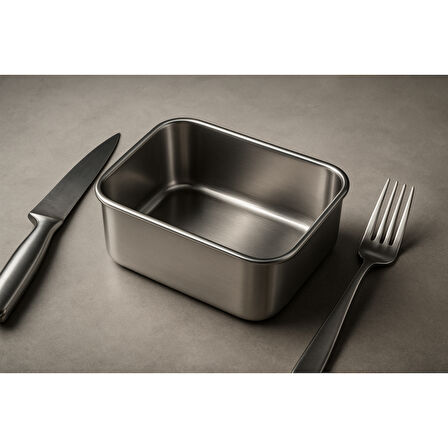 Runaway Paslanmaz Çelik Saklama Kabı - Dayanıklı ve Koku Geçirmez