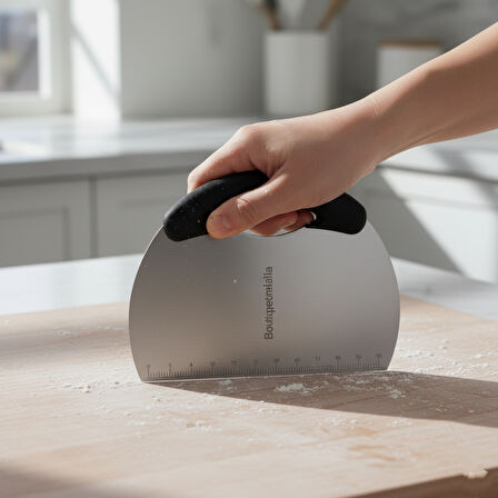 Runaway Paslanmaz Hamur Kesme Spatulası – Ölçülü Tasarım