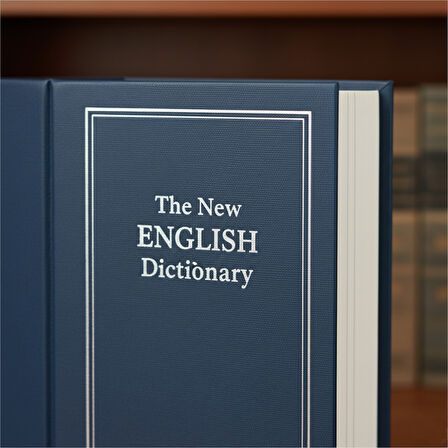 Runaway Kitap Görünümlü Gizli Kasa - İngilizce Sözlük Tasarım