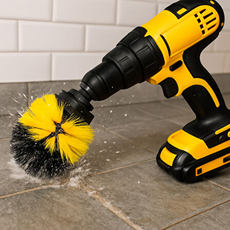 Runaway Matkap Ucu Temizlik Fırçası – 3’lü Güçlü Set