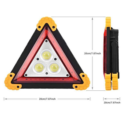 Profesyonel Kamp ve Araba Lambası - 30W LED, Su Geçirmez Yüksek Işık Gücü Çok Fonksiyonlu Aydınlatma