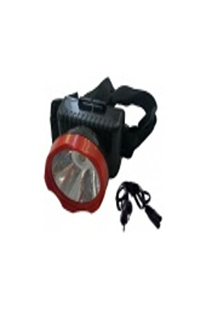 3 Watt Power LED'li Şarj Edilebilir Kafa Lambası - Güçlü Aydınlatma ve Uzun Ömürlü Kullanım
