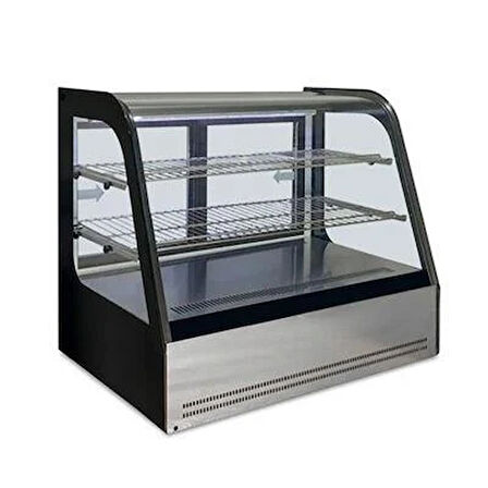 Dampak Set Üstü Sıcak Teşhir Dolabı, 190 LT 120 x 60 x 70 (cm)