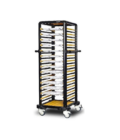 Gastrolley İkili Self Servis Arabası 150 (EtRafı Açık) 104 x 71 x 174 (cm)