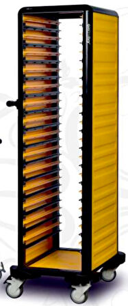 Gastrolley Tekli Gn Küvet Taşıma Arabası 150 (2 Yanı Kapalı) 53 x 71 x 174 (cm)