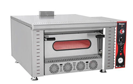 Himaksan Çift Katlı Pizza Fırını Doğalgazlı 4 + 4 Pizza