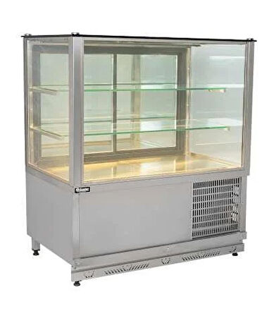 Himaksan Soğuk Pasta Teşhir Dolabı 120 Düz 120x70x130