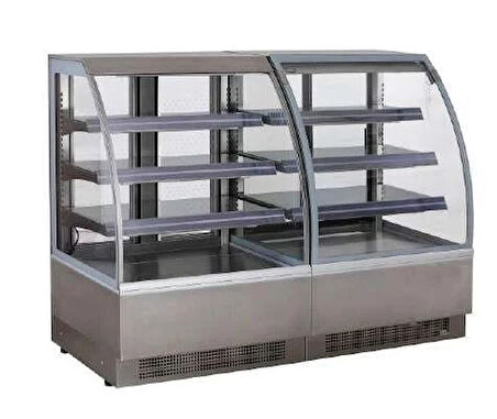 Himaksan Soğuk Pasta Teşhir Dolabı 150 Bombe 150x70x130