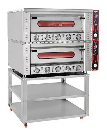 Himaksan Tek Katlı Pizza Fırını doğalgazlı 4 Pizza