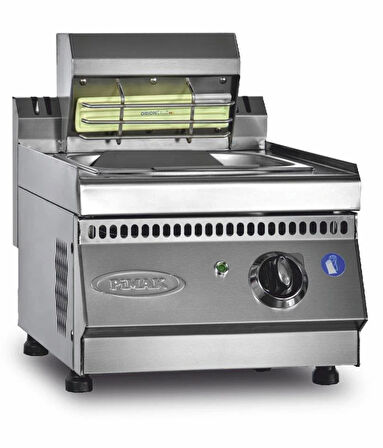 Pimak Elektrikli Patates Dinlendirme Ünitesi 600 Snack Seri set Üstü 40 x 60 x 30 (cm) 