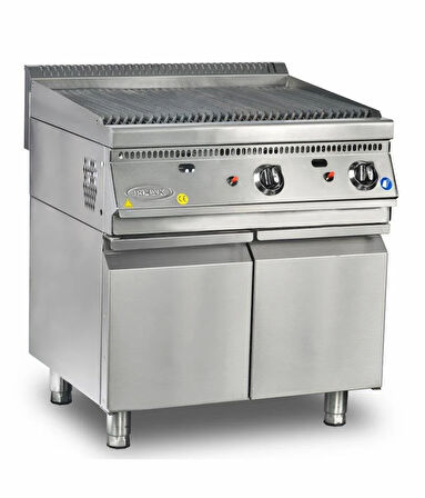 Pimak Doğalgazlı Lavtaşlı Izgara 900 seri 85x90x85