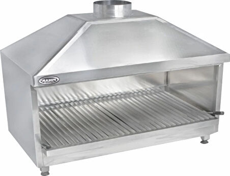 Pimak Paslanmaz Izgara Kömürlü 75 x 60 x 105 (cm)