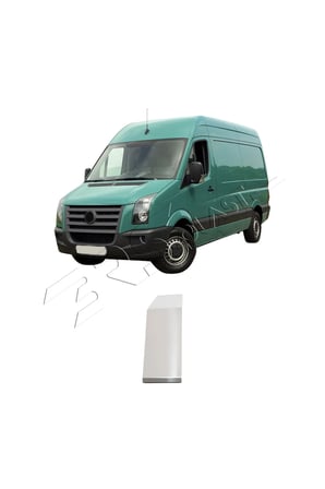 Volkswagen Crafter Uyumlu 2006-2017 Krom Depo Kapağı Paslanmaz Çelik