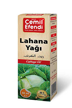 Lahana Yağı 50 Ml.