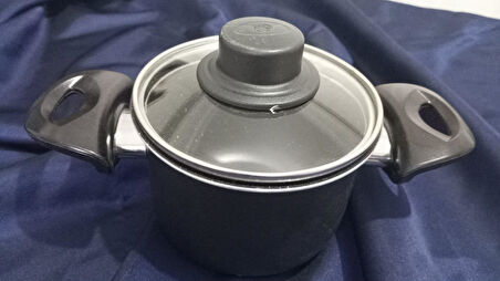  Granit Kaplama 12 CM EKONOMİK Yanmaz Yapışmaz Teflon Tencere (EV-ÖĞRENCİ) 