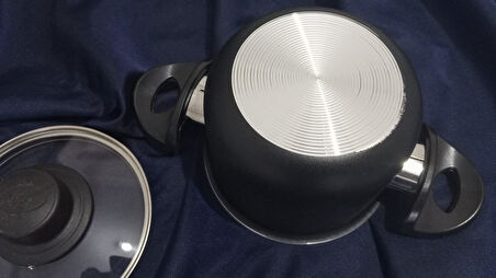  Granit Kaplama 12 CM EKONOMİK Yanmaz Yapışmaz Teflon Tencere (EV-ÖĞRENCİ) 