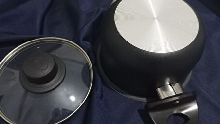 Granit Kaplama 14 CM EKONOMİK Yanmaz Yapışmaz Teflon Tencere (EV-ÖĞRENCİ) 