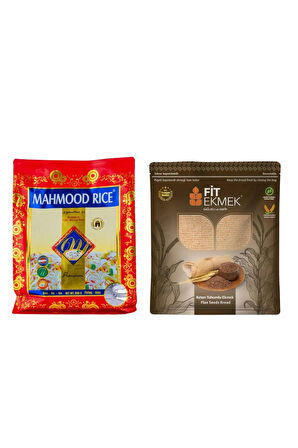 Mahmood Rıce 1121 Basmati Pirinç 900 gr ve Keten Tohumlu Lavaş Ekmeği 300gr