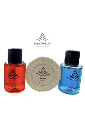 100’ Er Adet Otel Şampuanı, Duş Jeli, Sabun