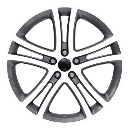 EMR-DY549-02 8.5x19"-5x112 ET33 57.1 Gun Metal Diamond Jant (4 Adet)