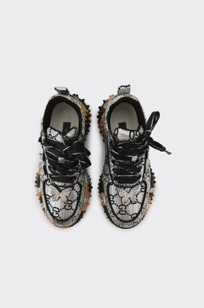 Taş İşlemeli Comfort Taban Kadın Sneaker