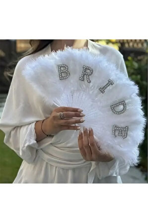 BRİDE TÜYLÜ YELPAZE