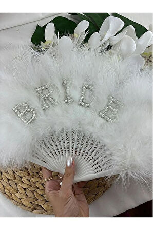 BRİDE TÜYLÜ YELPAZE