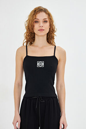 Kadın Modal Kumaş İnce Askılı Body