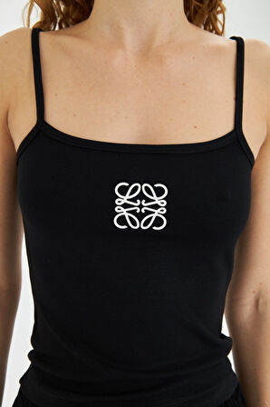 Kadın Modal Kumaş İnce Askılı Body