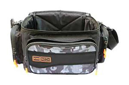 Fujin Black Camo Helper Bag - Balıkçı Çantası