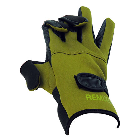 Remixon Neopren Yeşil Eldiven Standart-M