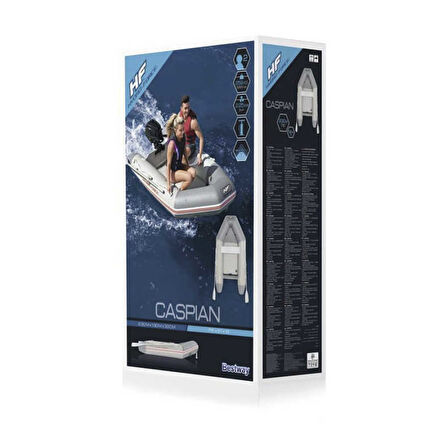 Bestway 65047 Caspian Pro 2.80m Air Deck Taban Şişme Bot Standart-Standart