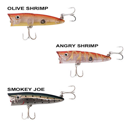 Ryuji Sea Popper 7cm 8.5gr Top Water Maket Yem TRANS IWASHI-Standart