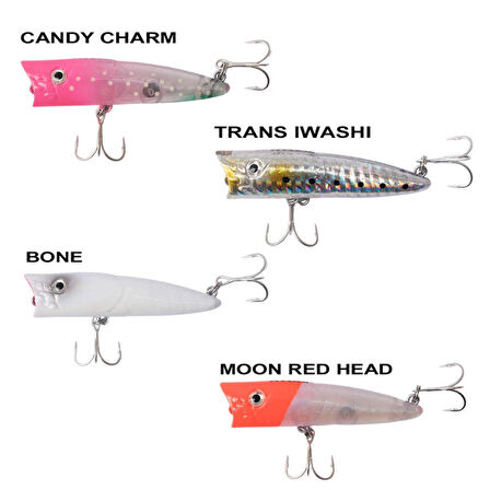 Ryuji Sea Popper 7cm 8.5gr Top Water Maket Yem UV SHRIMP-Standart