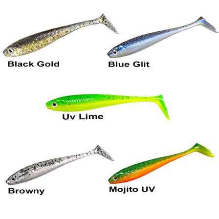 Ryuji Panic Shad 9cm 5.5gr Silikon Yem CHARTREUSE GLOW-Standart