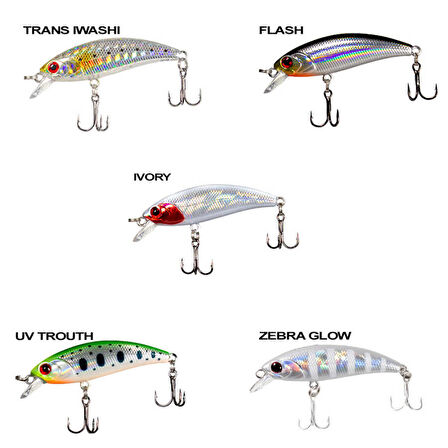 Ryuji Baby Minnow Sinking 5cm 4.5gr Maket Yem HONEY SHRIMP-Standart