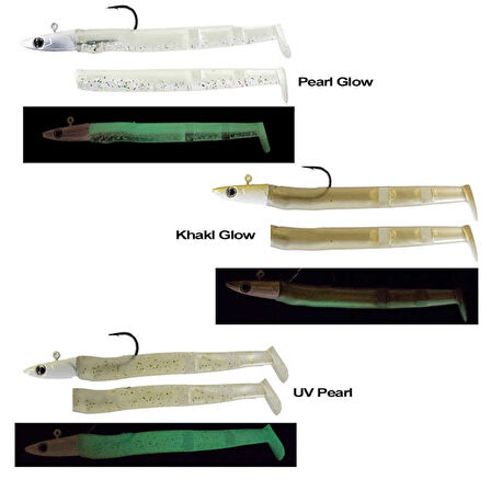 Ryuji Max Fish 110mm 12,5gr 2+1 Silikon Yem 1 PEARL GLOW-Standart