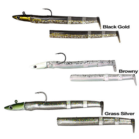 Ryuji Max Fish 110mm 12,5gr 2+1 Silikon Yem 1 PEARL GLOW-Standart
