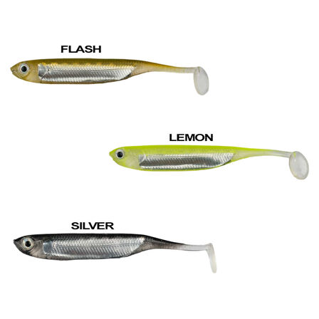 Ryuji Real Fish 8cm Silikon Yem (5 Adet) FLASH-Standart