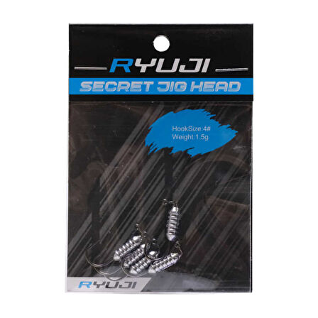 Ryuji Secret Jig Head 1.5gr Zoka (5 Adet) Standart-4