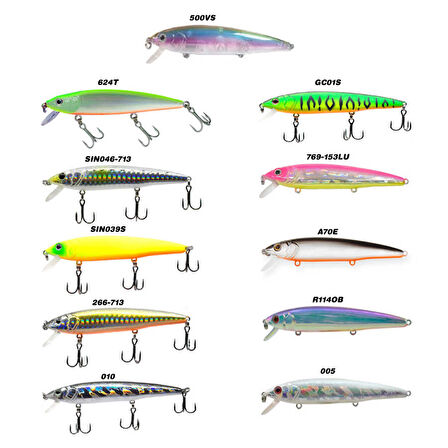Strike Pro EG-063 F F Flash Minnow 85 Serisi Suni Yem 010-Standart