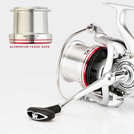 Daiwa Emblem 35 CW 4000 QD Surf Olta Makinesi Standart-Standart