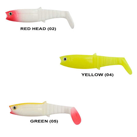 Remixon Buster Shad 10cm Silikon Yem (25 Adet) PERCH-Standart