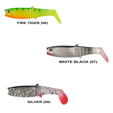 Remixon Buster Shad 10cm Silikon Yem (25 Adet) PERCH-Standart