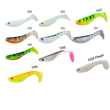 Remixon CH3RM 7,5cm Parçalı Silikon Yem  (10 Adet) 157-Standart